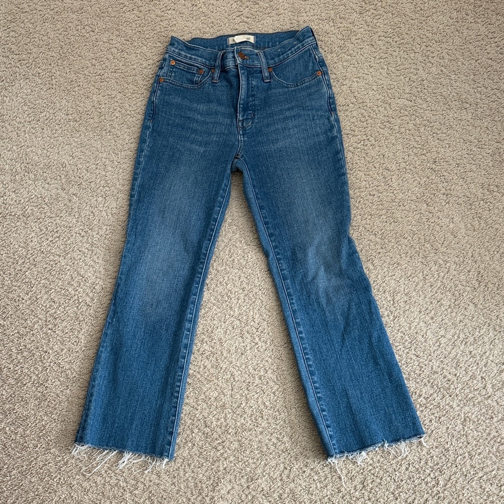 Madewell High Rise Kickout sz 24